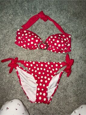 Vintage Victorias Secret Bikini Set